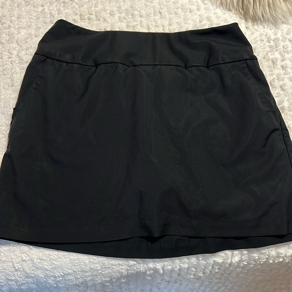 Black golf skirt with built in shorts…or skort